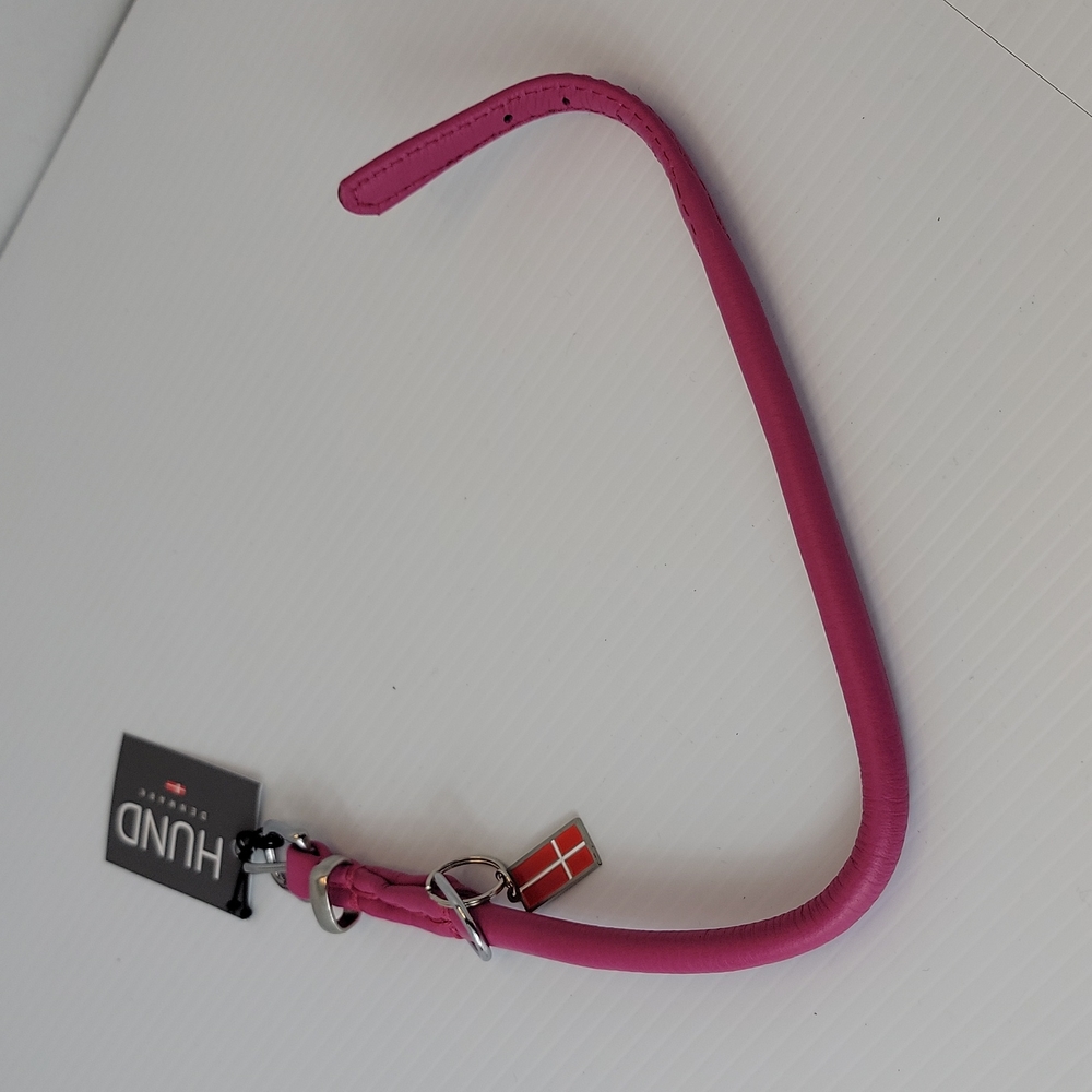 NWT Hund dog collar in pink  size 1/"-16"